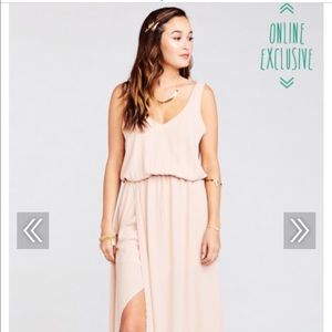 Kendall Maxi Dress - Dusty Blush Show Me Your MuMu